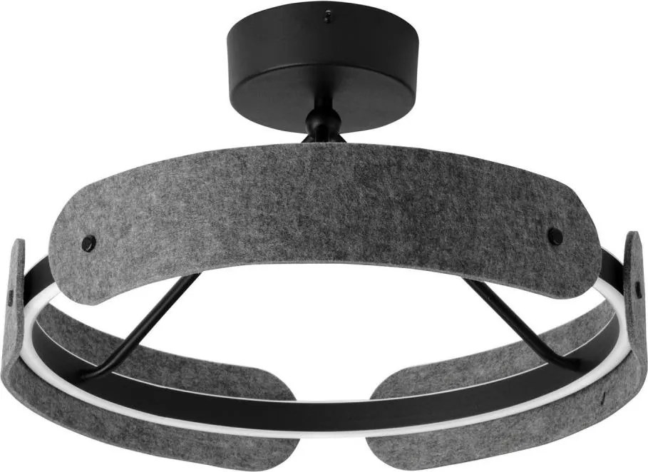 Osram - LED плафон DECOR CURVE LED/33W/230V Ø 43 cm сив