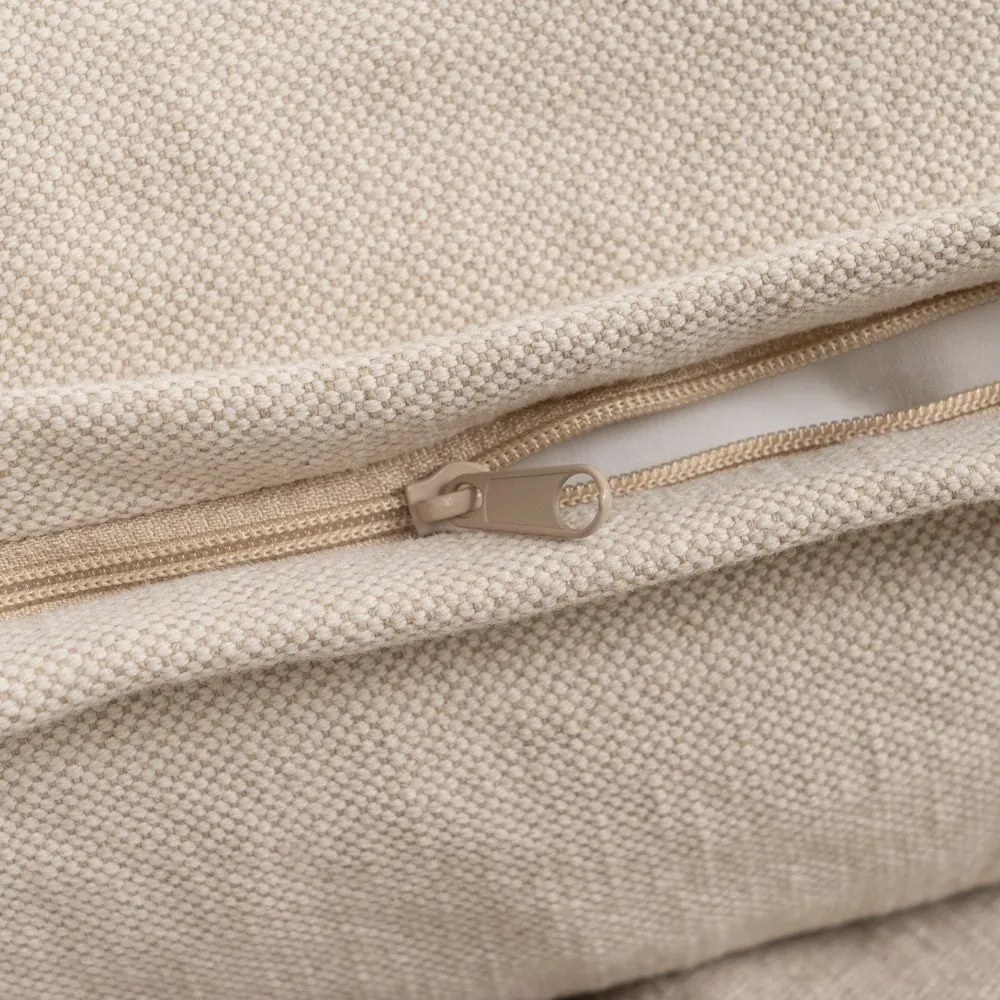 Кремав ленен диван 180 cm – Ixia