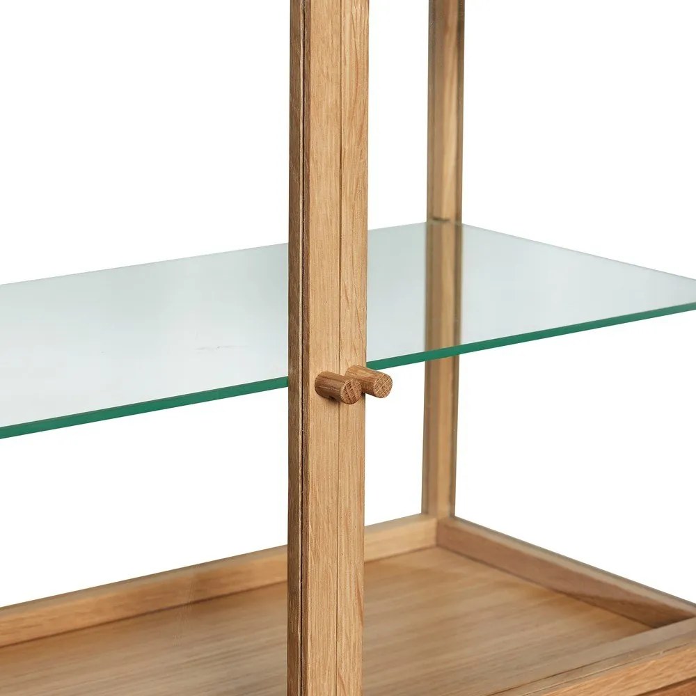 Витрина от декор от дъб в естествен цвят 60x42x32 cm Poetic – Hübsch