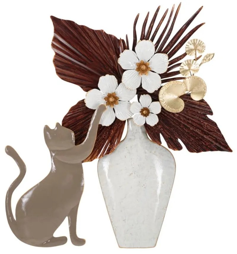 Метална декорация за стена 55x60 cm Cat – Mauro Ferretti