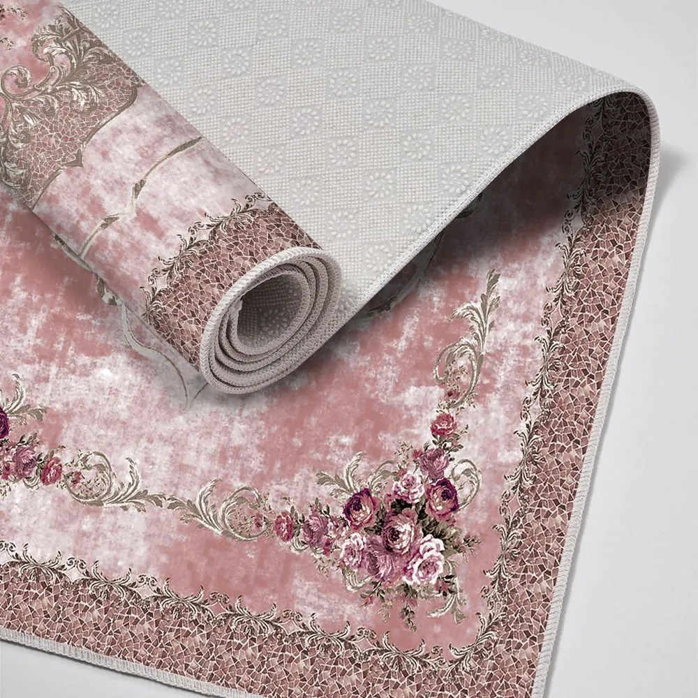 Розови килими за баня в комплект от 2 бр. 60x100 cm – Foutastic