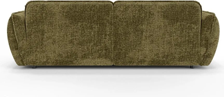 Зелен шенилов ъглов диван (десен ъгъл) Nelia – Ropez