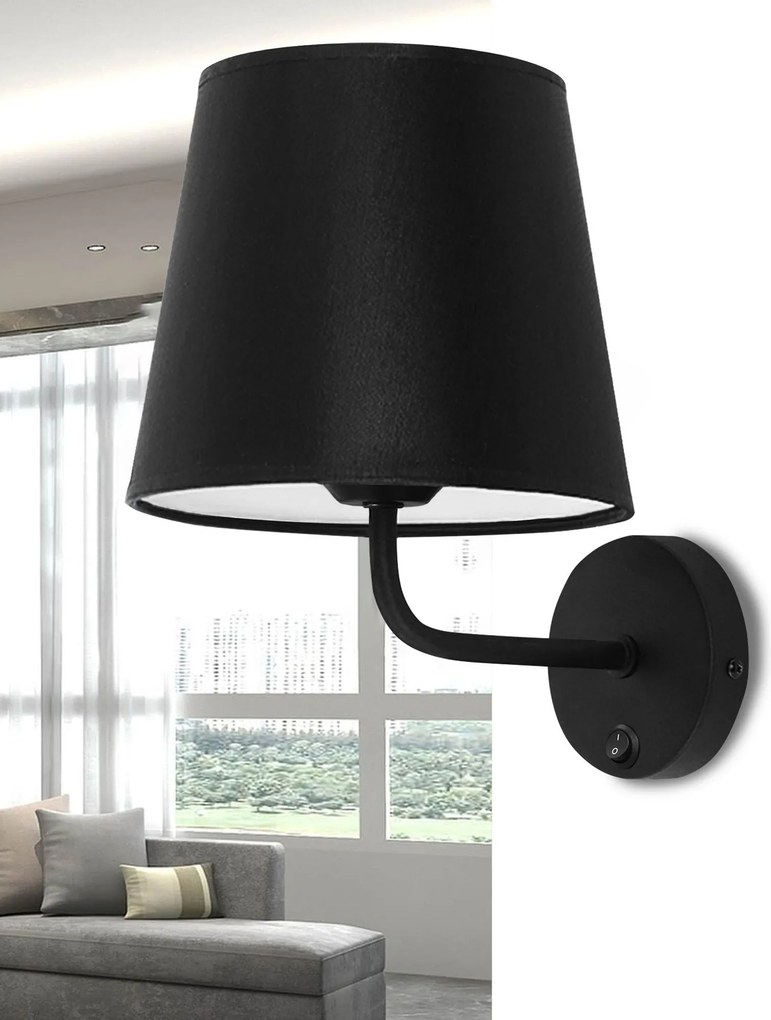 Аплик APP1612-1W black