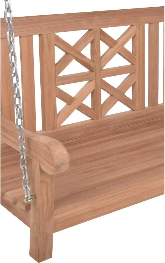 Градинска люлка от масивно дърво в естествен цвят Latoa – Garden Pleasure