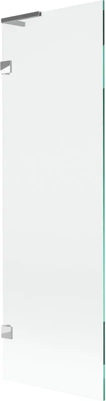 Mexen Lunar L параван за вана 1-крилен 60 x 150 см, прозрачен, хром - 897L-060-000-01-00