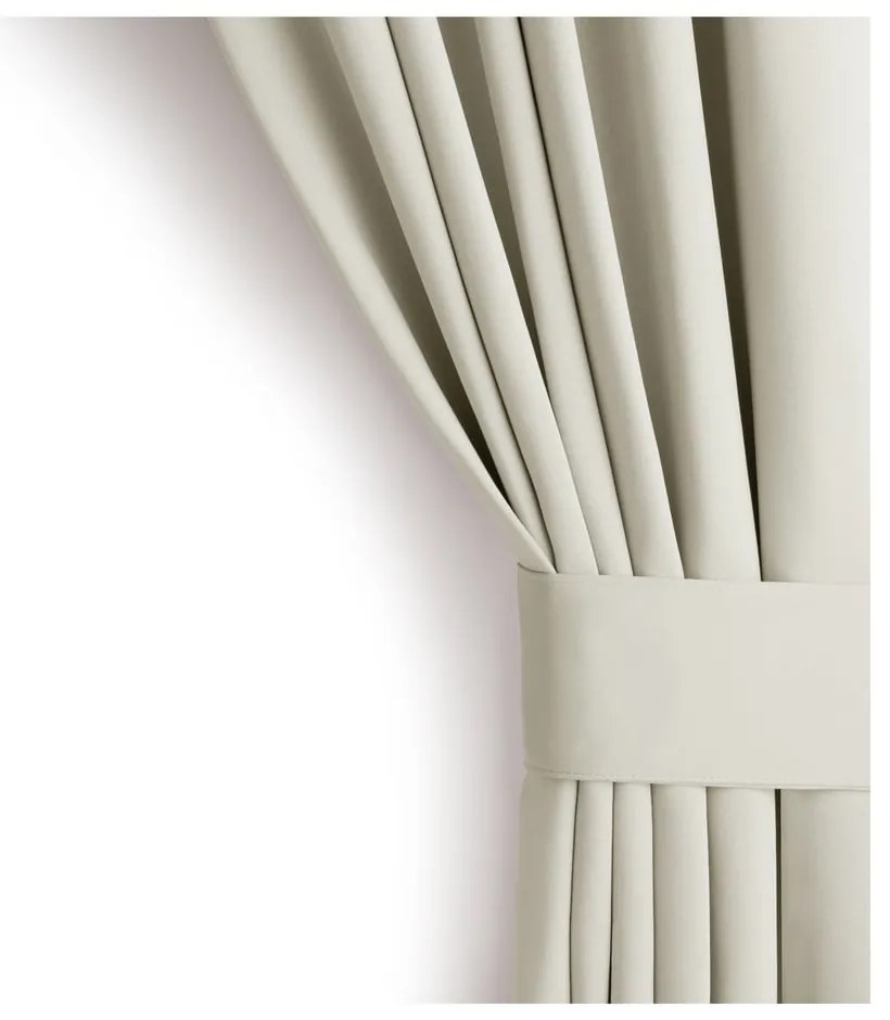 Кремаво затъмняващо перде 140x270 cm Kierra – Restilo