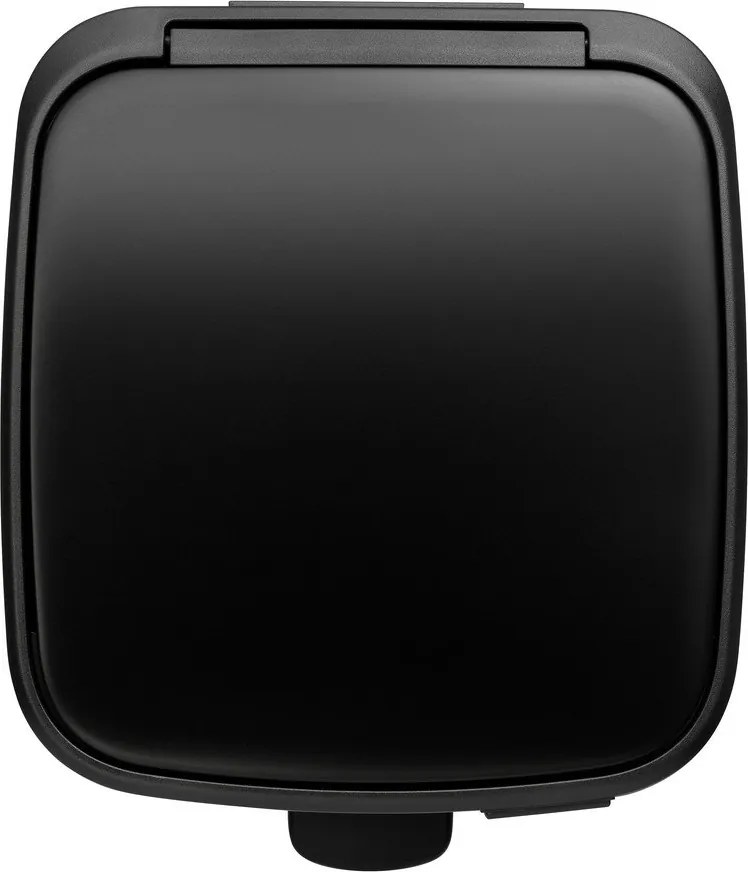 Матово черно стоманено кошче за боклук с педал 30 l Bo – Brabantia