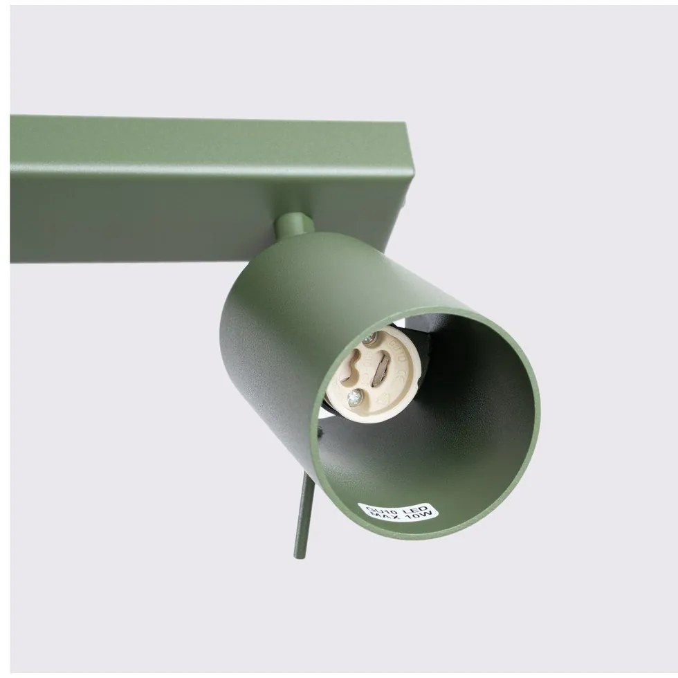 Зелен прожектор 6x117 cm Etna – Sollux