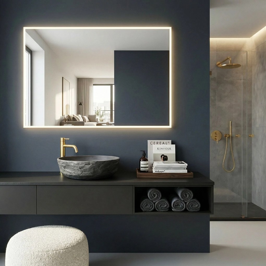 Умивалник за плот Rea Babilon Silver