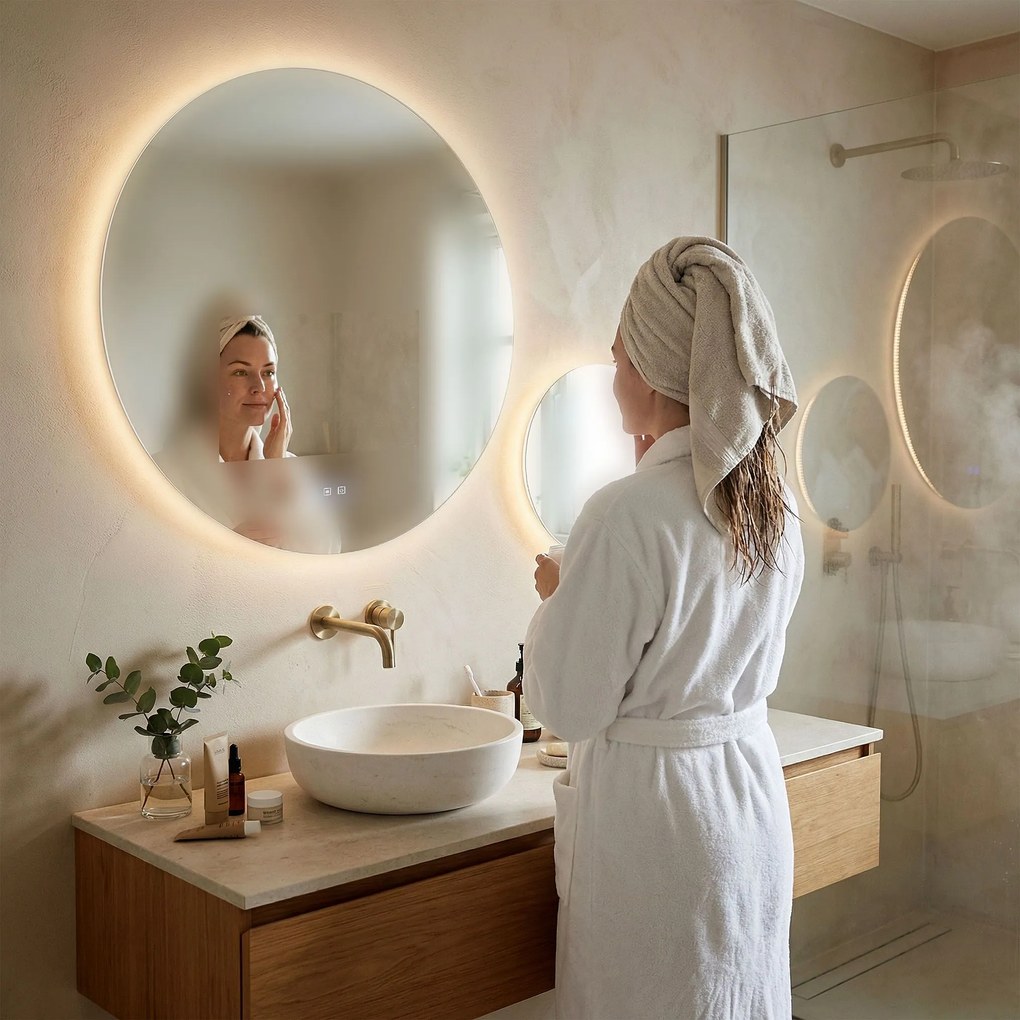 Огледало LED R-8040 80cm + 40cm