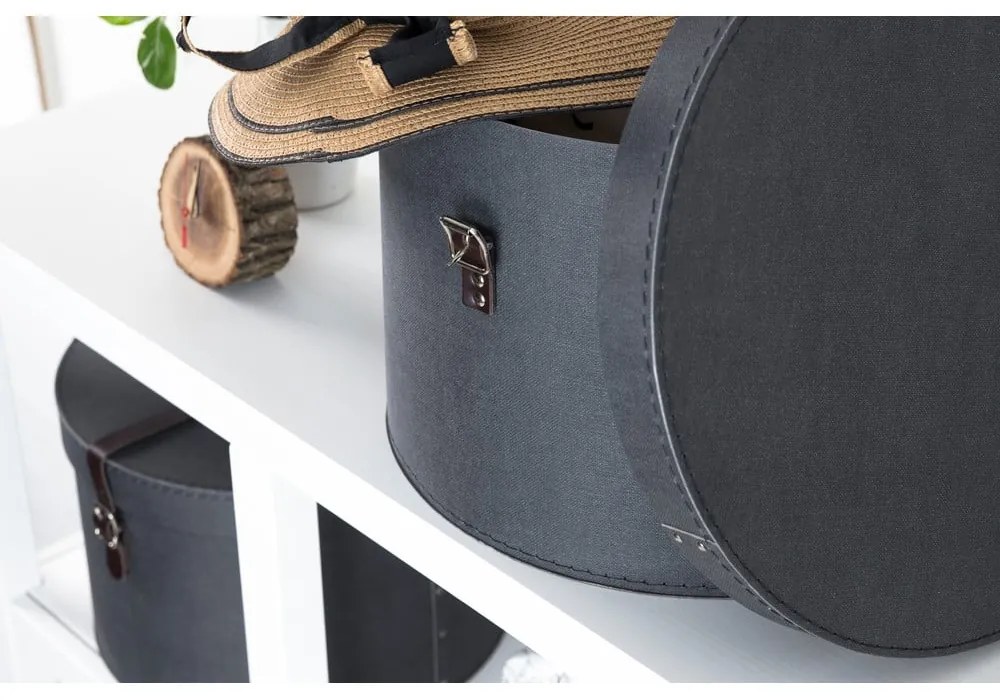 Комплект от 2 черни кутии Rut - Bigso Box of Sweden