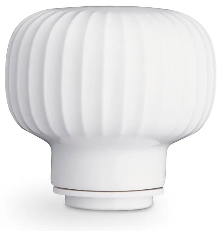 Мелничка за подправки от дъбово дърво с детайли от бял порцелан Hammershoi, височина 13 cm Hammershøi - Kähler Design