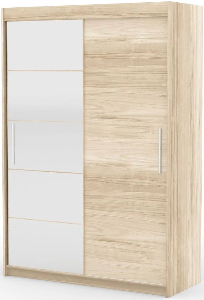 Гардероб Zaist 150 плъзгащ се-Fusiko