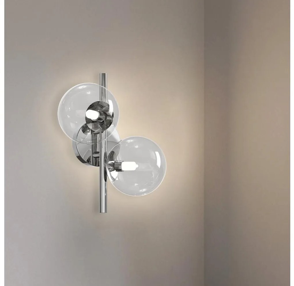 ONLI - Стенно осветително тяло KIMBERLY 2xG9/6W/230V лъскав хром