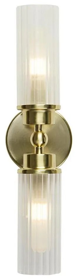 Searchlight 29982SB - Настенно осветително тяло IMPERIAL 2xG9/33W/230V месинг