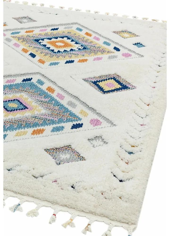 Бежов килим , 80 x 150 cm Rhombus - Asiatic Carpets