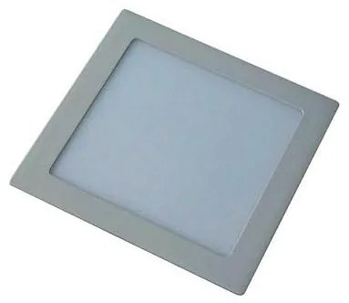 LED вграден таванен осветител LED//18W/230V 22,5x22,5 cm сив