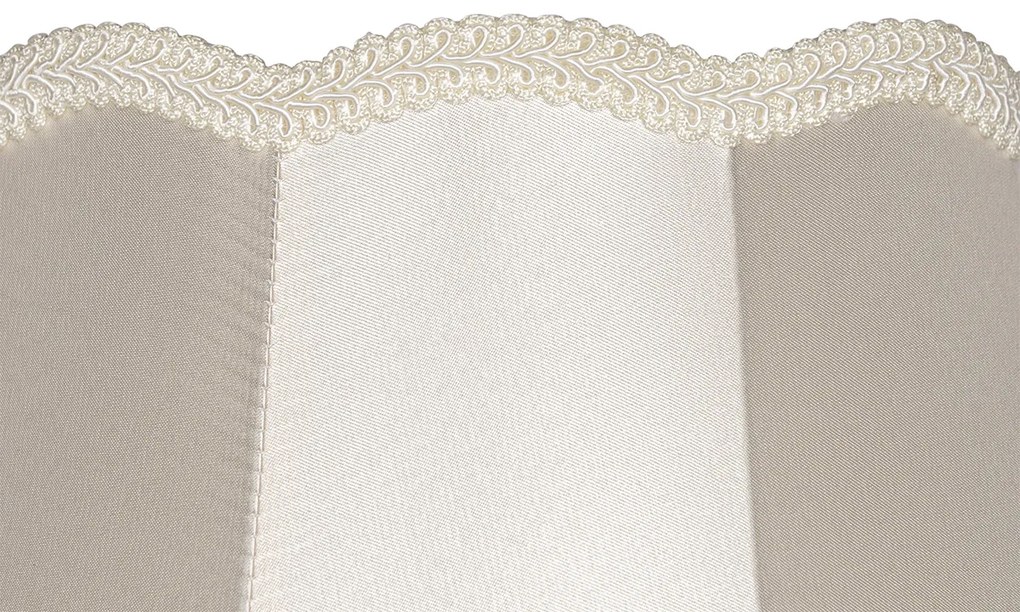 Абажур от плат кремав 30 см - Granny