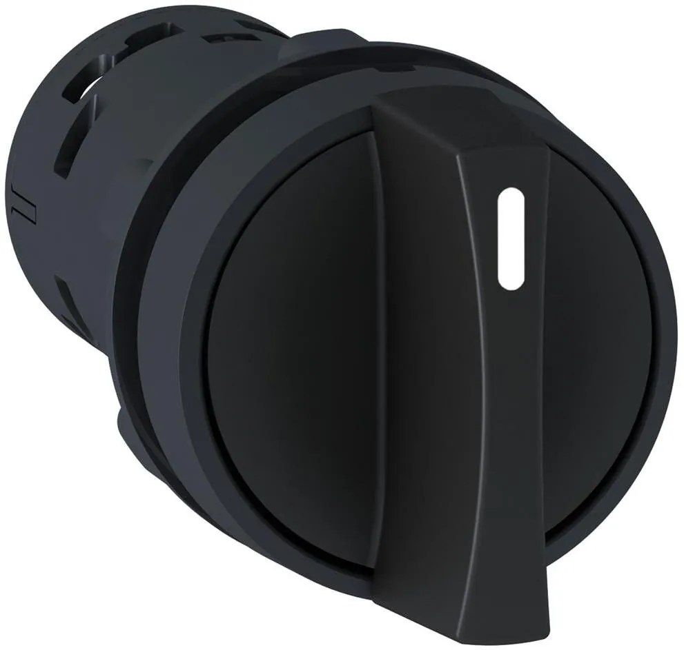 SE Превключвател монолитен черен 1-2 1NO-1NC Ø22mm XB7  - XB7ND25