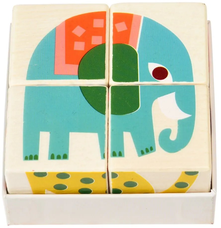 Дървени кубчета Wild Wonders – Rex London