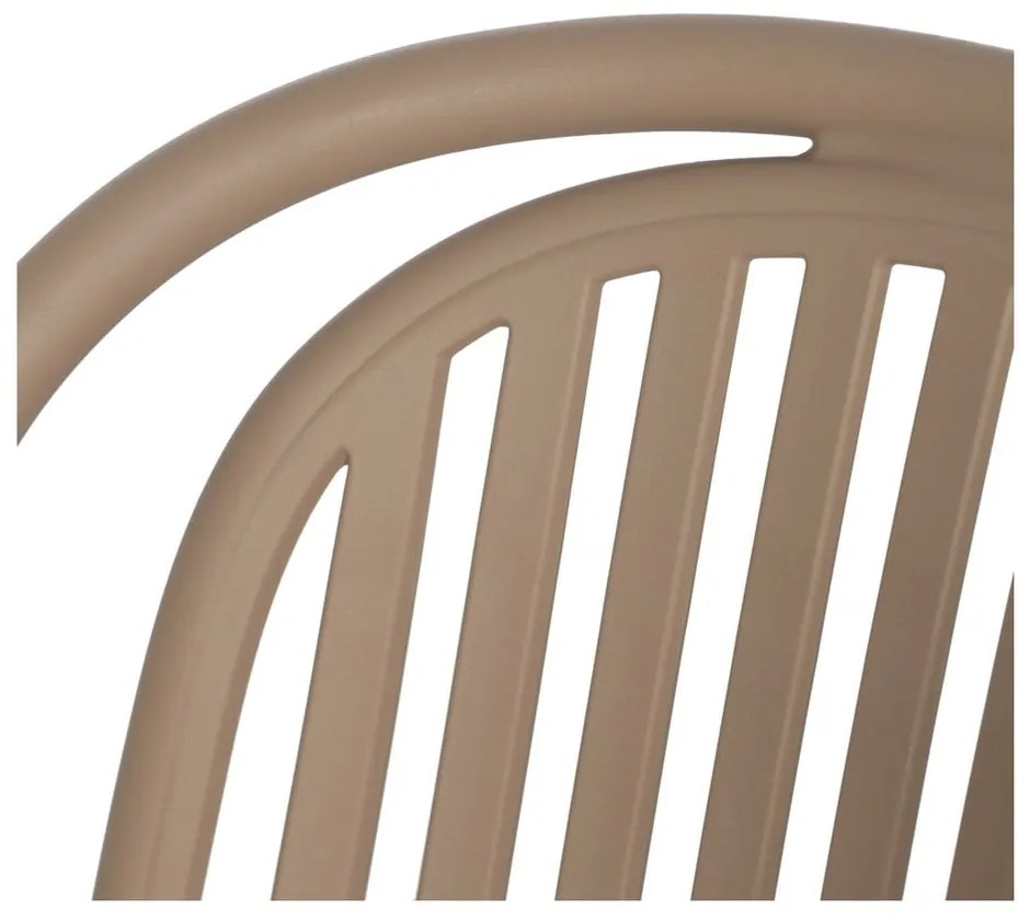 Бежов пластмасов трапезен стол Alia – Ixia