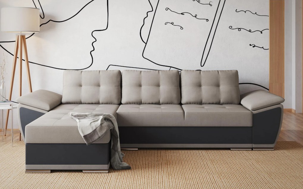 Разтегателен ъглов диван Тонино