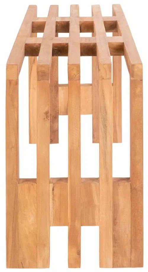 Градинска пейка от тиково дърво , 90 x 30 cm Benidorm - House Nordic