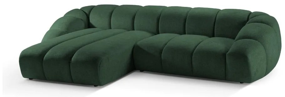Зелен ъглов диван (ляв ъгъл) Diana – Micadoni
