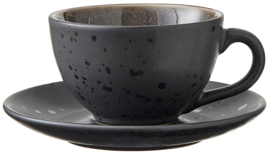 Черни глинени чаши в комплект 4 бр. 240 ml Black/Mix – Bitz