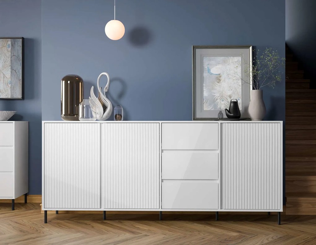 Скринов шкаф Anel Plus-Бяло