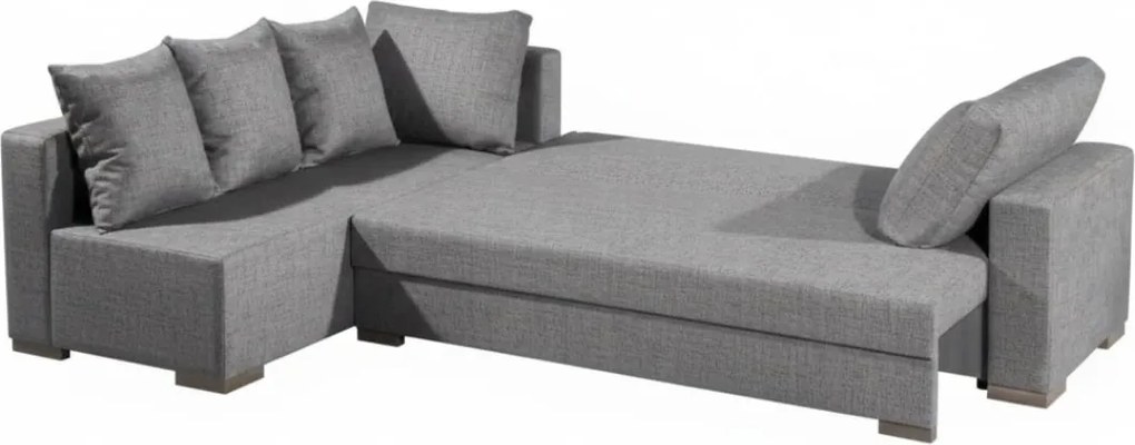 Ъгъл диван Trendy-Right-265φ 165β cm.-Light gray