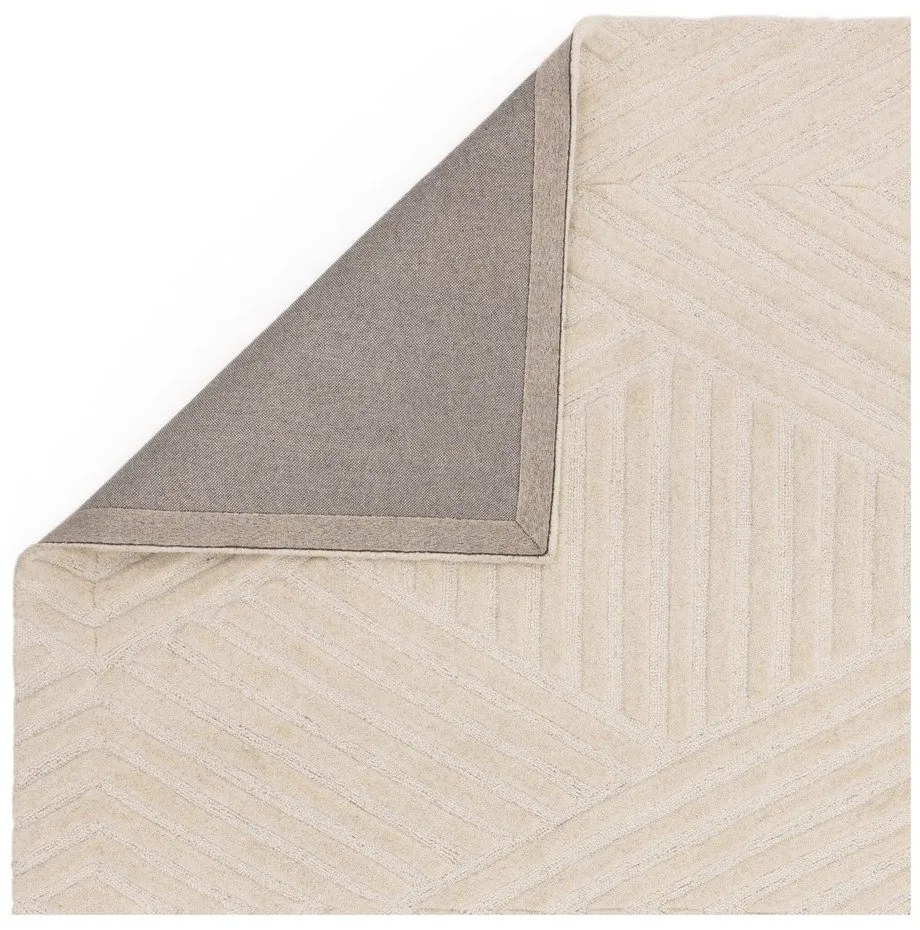 Кремав вълнен килим 200x290 cm Hague - Asiatic Carpets