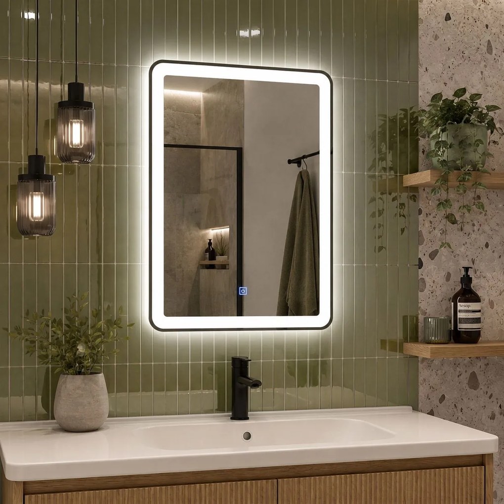 Огледало LED 60x80cm SAB-3451