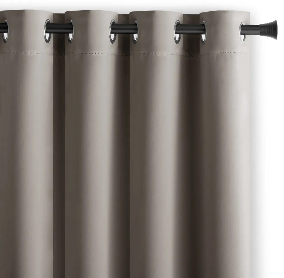 Сиво-бежово dimout перде 140x175 cm Kierra – Restilo