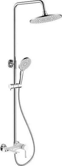 Душ система PHOENIX-N, бял / хром