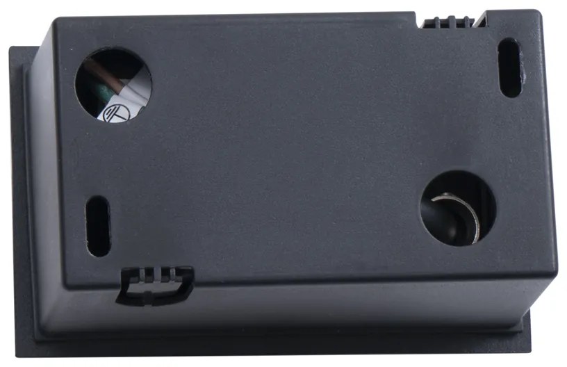 Модерна вградена стенна лампа черна 11.5cm с LED IP65 - Trem