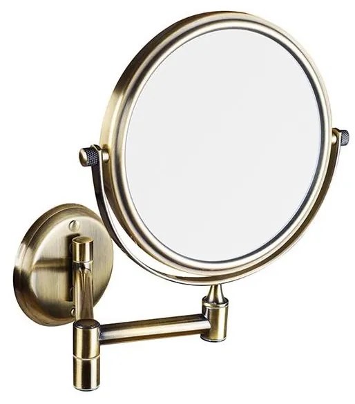 Козметично огледало 18x25 см, бронзово