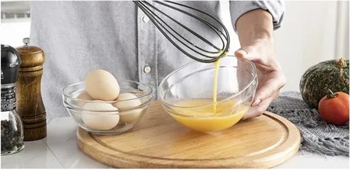 Комплект силиконови прибори за готвене 12бр. с поставка черни Ruhhy