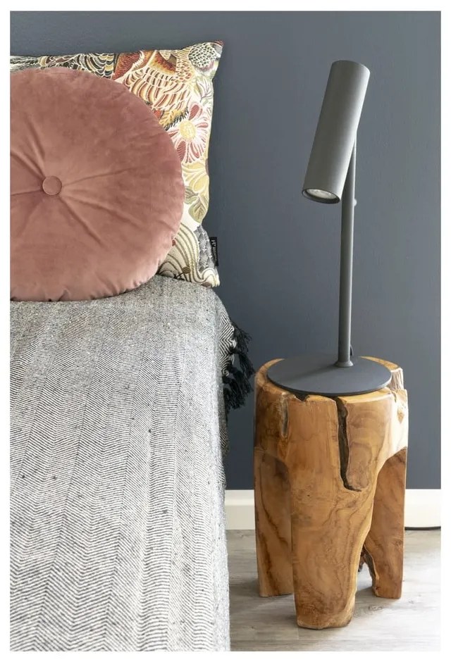 Черна настолна лампа (височина 47 cm) Paris – House Nordic