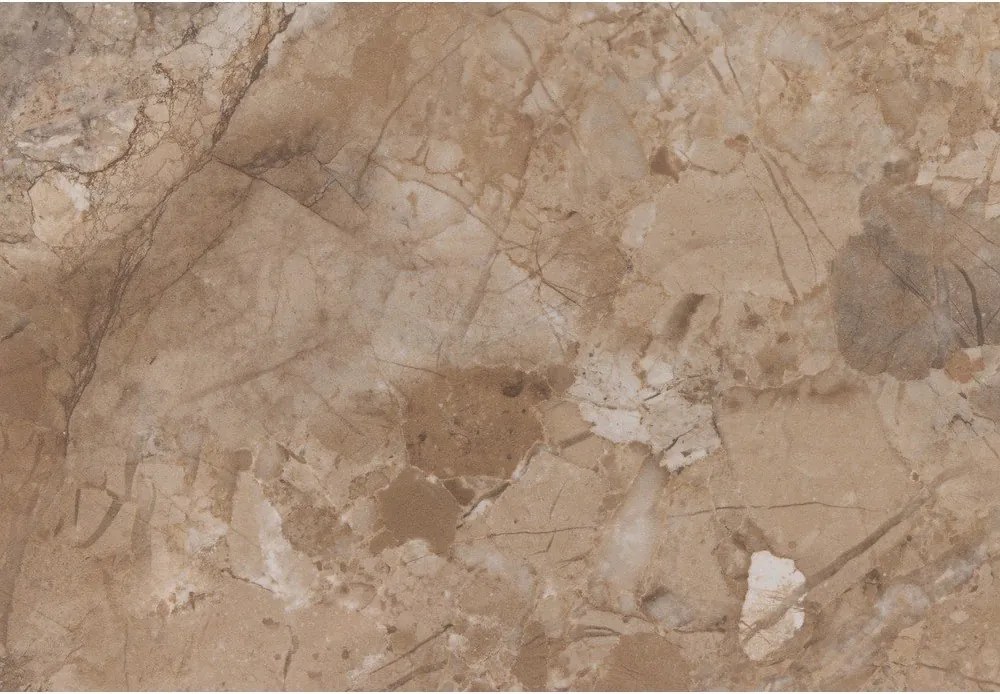 Кафява кръгла масичка за кафе с керамичен плот ø 60 cm Malta – Actona