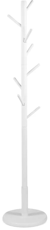 Бяла каучукова дървена закачалка Bro - Spinder Design