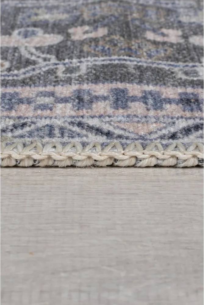 Зелен килим със смес от рециклирани влакна подходящ за пране 200x290 cm Windsor – Flair Rugs