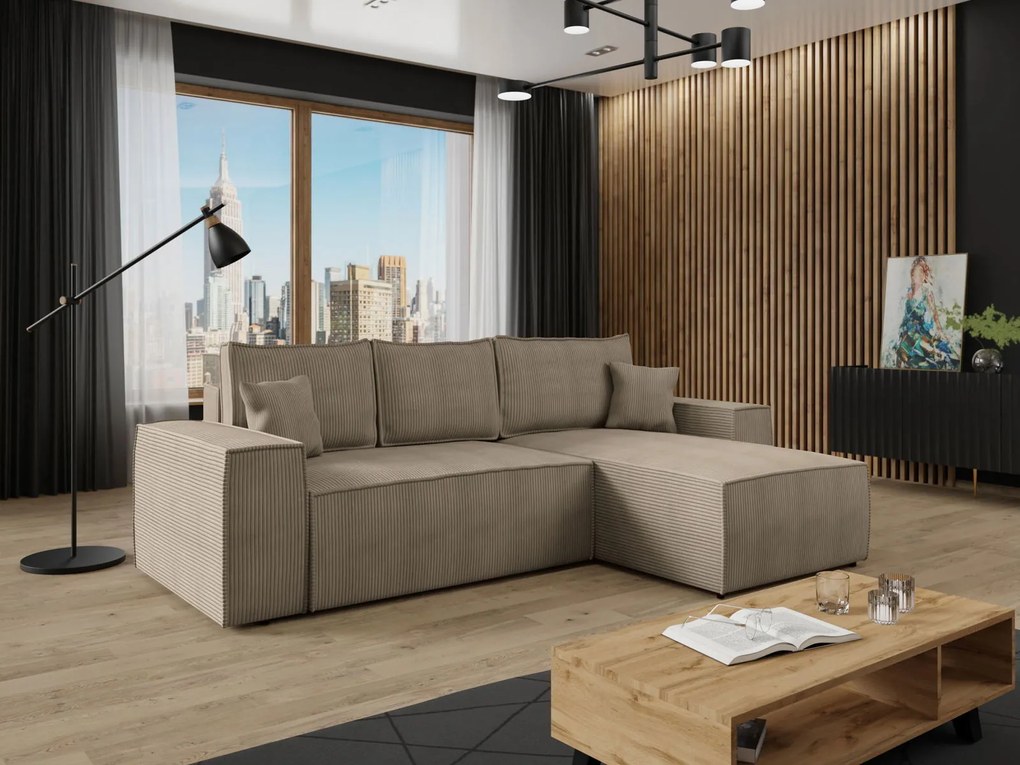 Ъглов диван Malaga mini I-Mpez-Right