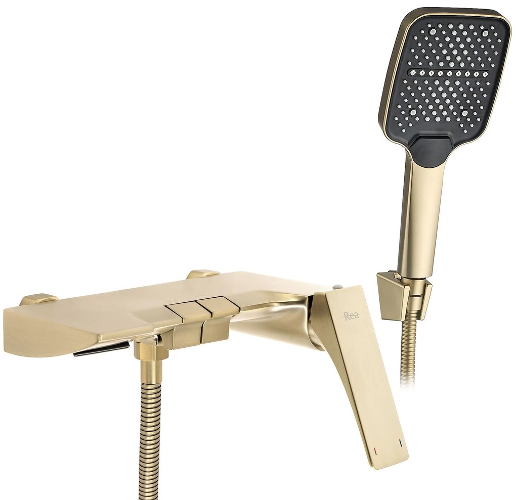 Смесител за вана PREMIUM REA Joe Brush Gold