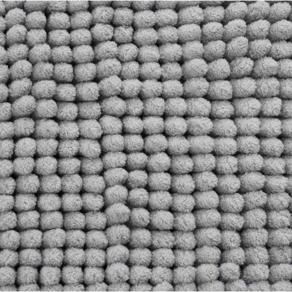 Сив килим за баня 50x80 cm Bobble – Catherine Lansfield
