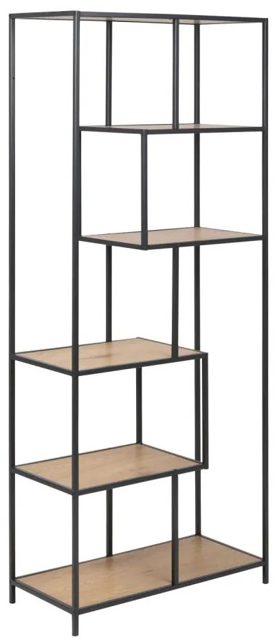 Библиотека SARON дъб/черно