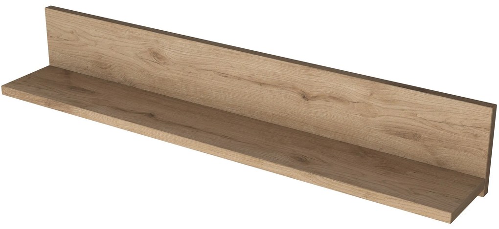 Стенен рафт AE104, цвят Орех