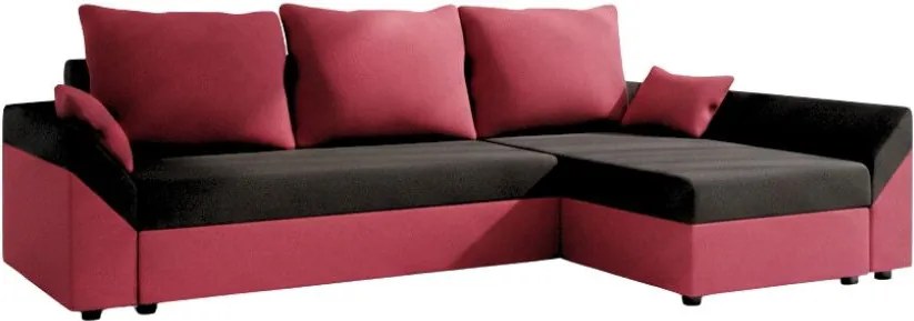 Ъглов диван Eibar-Mauro-kokkino