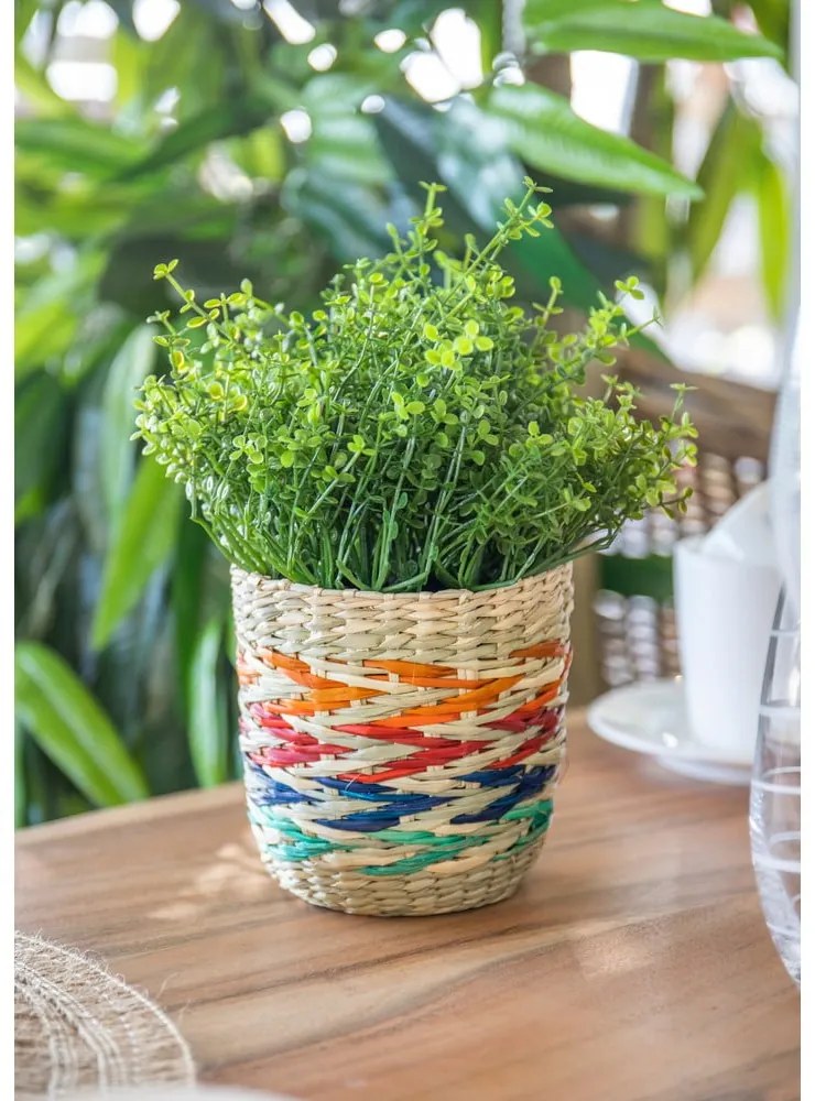 Цветна саксия от морска трева - Kitchen Craft