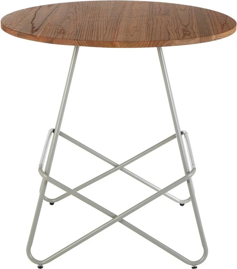 Кръгла трапезна маса от масивен бряст ø 80 cm District – Premier Housewares